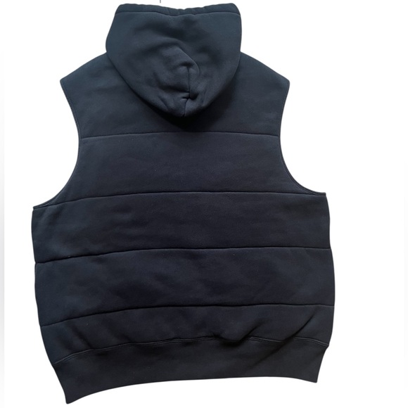POLO RALPH LAUREN Men’s Hooded Hoodie Vest XL Black Full Zip Logo - Picture 4 of 9
